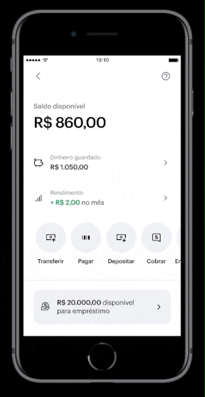 Nova interface de contas pessoal e PJ Nova interface de contas pessoal e PJ