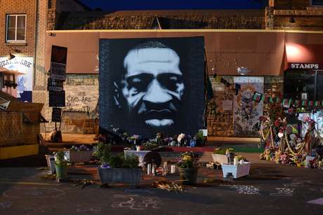 Praça George Floyd em Mineápolis, Minnesota21/5/ 2021 REUTERS/Nicholas Pfosi