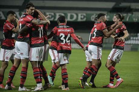 Flamengo chegou ao terceiro jogo sem ser vazado (Foto: Alexandre Vidal/Flamengo)