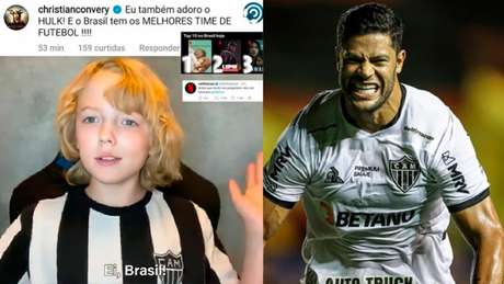 Astro Mirim Canadense Da Netflix Diz Que E Torcedor Do Atletico Mg Eu Tambem Adoro O Hulk