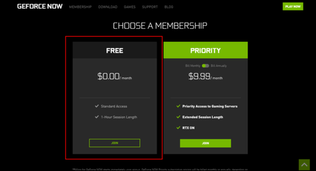 geforce now download no request