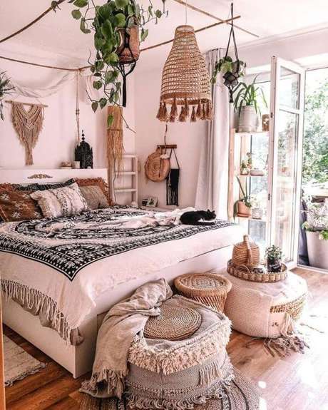Quarto Boho: Como Decorar, +75 Ideias De Decoração Estilo Boho Chic