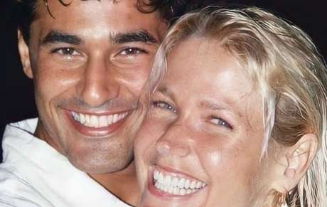 Xuxa compartilha registro ao lado de Luciano Szafir, nas redes sociais