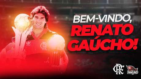 Renato Gaúcho assinou contrato com o Flamengo até o fim de 2021