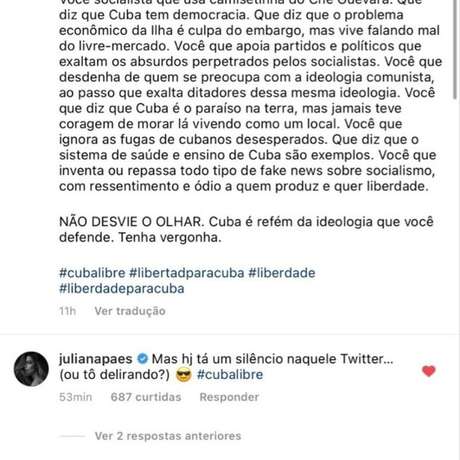 Essa não é a primeira vez que a atriz se envolve em polêmica por posicionamento político. Essa não é a primeira vez que a atriz se envolve em polêmica por posicionamento político.