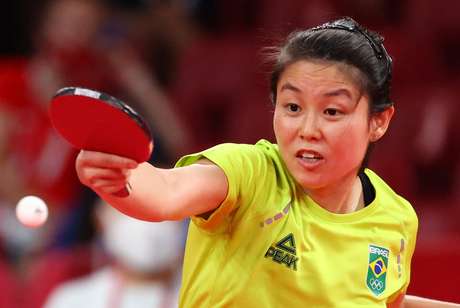 Jessica Yamada perde no tênis de mesa para rival da Suíça Jessica Yamada perde no tênis de mesa para rival da Suíça