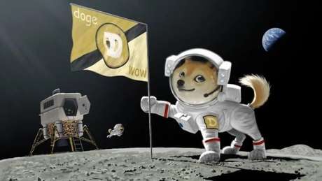 Elon Musk has already suggested taking dogecoin to the moon by publishing an illustration at the end of February 