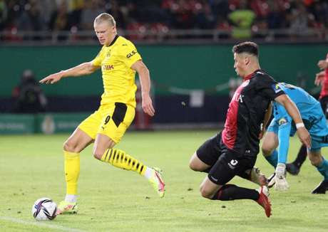 Dortmund hat in dieser Saison Haaland als Hauptmeister (Foto: DANIEL ROLAND / AFP)