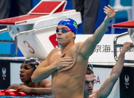 Gabriel Bandeira fatura o primeiro ouro do Brasil nos Jogos Paralímpicos de Tóquio (Foto: Divulgação/CPB)