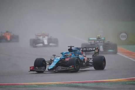 Fernando Alonso finalizó el GP de Bélgica en undécima posición 