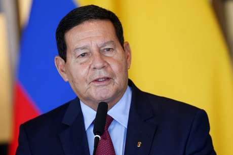 Vice-presidente Hamilton Mourão em Brasília 12/08/2021 REUTERS/Adriano Machado