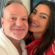 Mesmo após anúncio do término, Cintia Chagas elogia Barrichello: 'É fofíssimo'