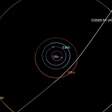 Nasa registra cometa interestelar em movimento no sistema solar