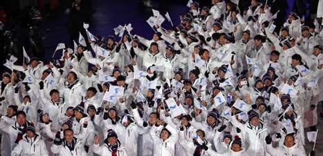 Coreias unidas e mais: destaques da abertura de Pyeongchang