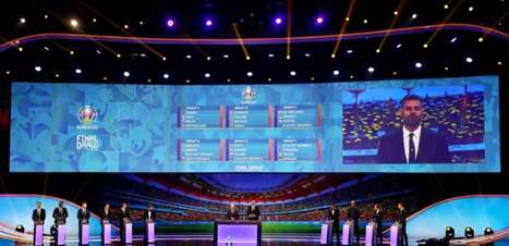 Eurocopa terá grupo da morte com Portugal, França e Alemanha