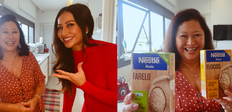 Receitas Nestlé traz pais de famosos para ensinarem receitas de família