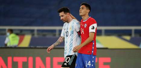 Messi faz golaço, mas Argentina leva empate do Chile no Rio