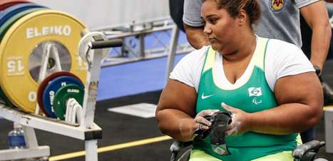 Paralimpíadas: Tayana Medeiros fica na quinta colocação no halterofilismo