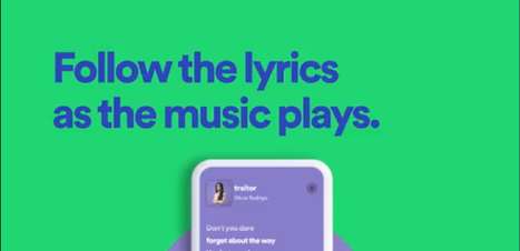 Spotify libera recurso que reproduz Letras de músicas