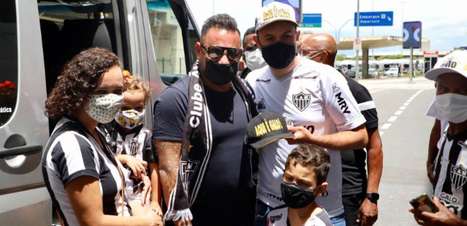 Mohamed chega a BH para assumir Atlético-MG e exalta Cuca