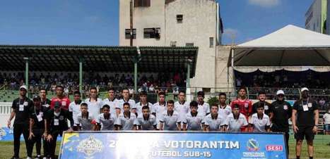 Corinthians vence o Santos e conquista a Copa Votorantim Sub-15