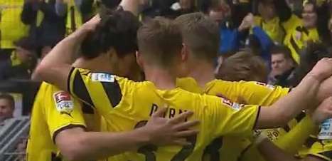 Veja os gols de B. Dortmund 2 x 0 E. Frankfurt pelo Alemão