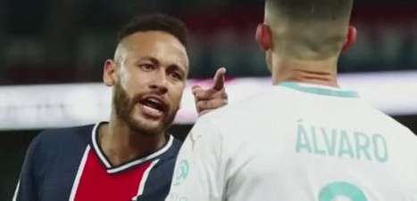Neymar diz que sofreu racismo em partida contra o Marselha