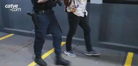 Homem é flagrado pela Guarda Municipal com maconha na Avenida Brasil