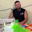 Ex-quadrilheiro se torna costureiro e dá vida aos trajes de festas juninas