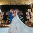 Festa de casamento da filha do 'barão do agro' tem 340 mil rosas e 35 mil orquídeas