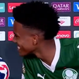 Estêvão cria climão em coletiva, e risada com Abel incomoda palmeirenses