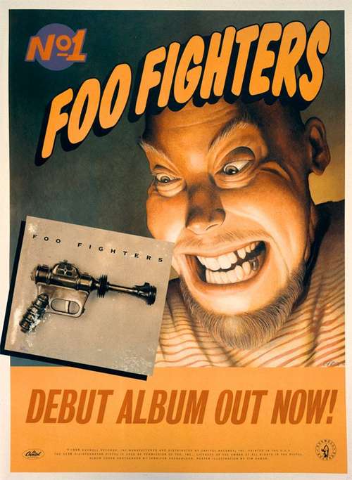 Foo Fighters: primeiro CD completa 20 anos