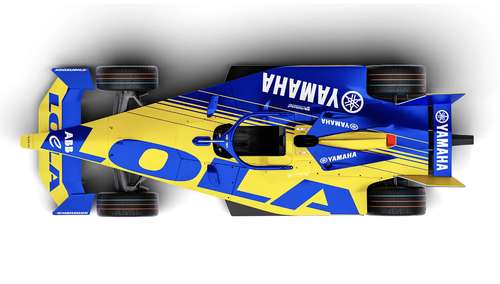 Lola Yamaha ABT Formula E Team ミニカー スパーク 1/43 LOLA YAMAHA ABT フォーミュラーE シーズン11 No.22