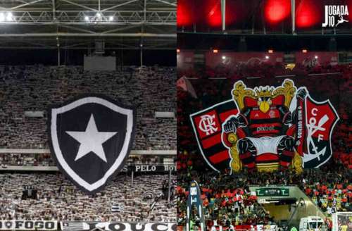 Botafogo e Flamengo jogam no mesmo horário e mobilizam segurança no Rio