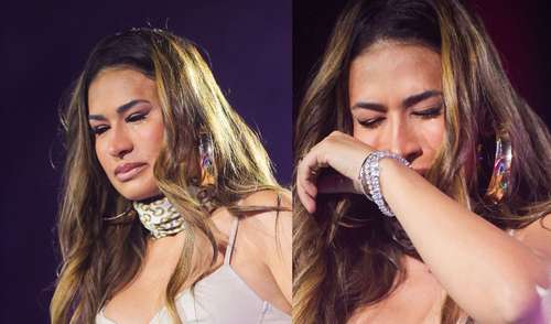 Em momento dramático no palco, Simone Mendes chora em show e lamenta: 'Uma  das coisas piores para o artista'. Vídeo!