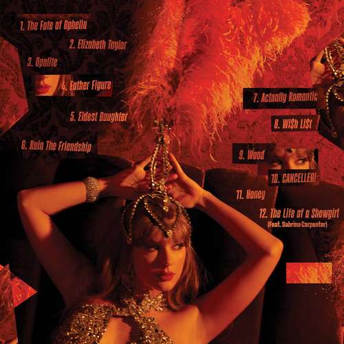 Taylor Swift revela capa e detalhes do álbum 'The Life of a Showgirl'