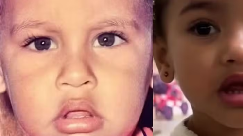 Iguais! Web se impressiona com a semelhança entre Mavie e Neymar