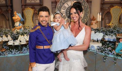 Zezé Di Camargo e Graciele Lacerda Celebram 1º Aniversário da Caçula em Festa Temática Pós-Polêmica