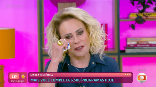 Ana Maria Braga Recorda Trajetória na TV com Emoção: 'Um Presente'