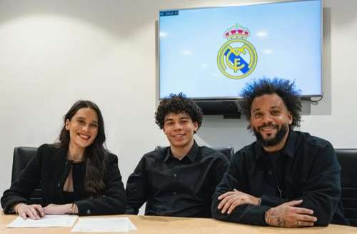 Enzo Alves, filho de Marcelo, assina primeiro contrato profissional com o Real  Madrid