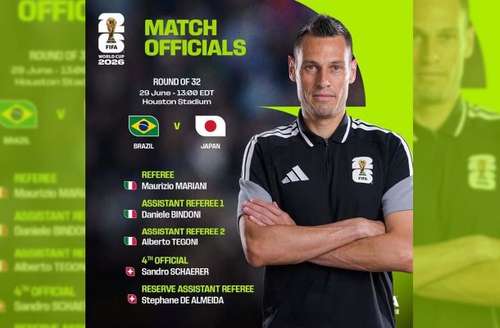 Fifa escala &aacute;rbitro italiano para Brasil x Jap&atilde;o na Copa do Mundo