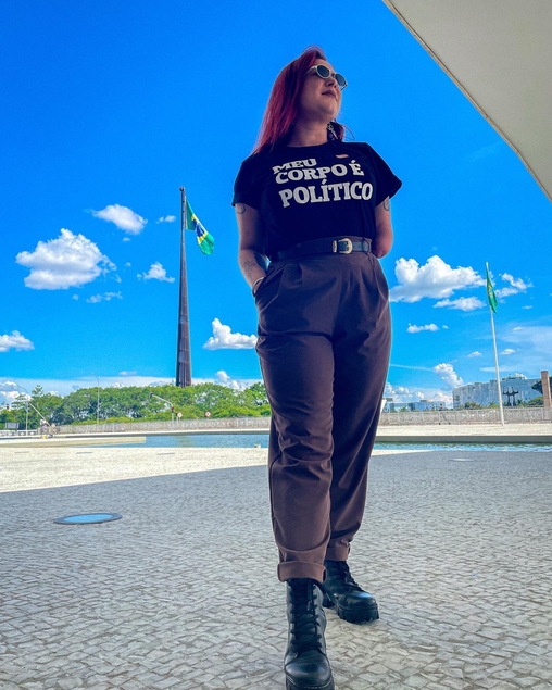 Mariana Torquato em Brasília: campanha capacitista de revista sobre Jogos Parapanamericanos foram estopim para criação do canal