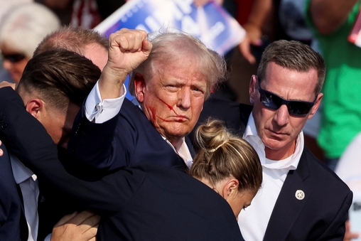 Donald Trump é ferido