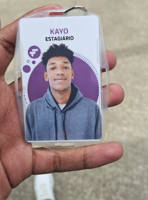 Kayo passou a ser estagi&aacute;rio este ano e desde ent&atilde;o tem ajudado nas contas de casa