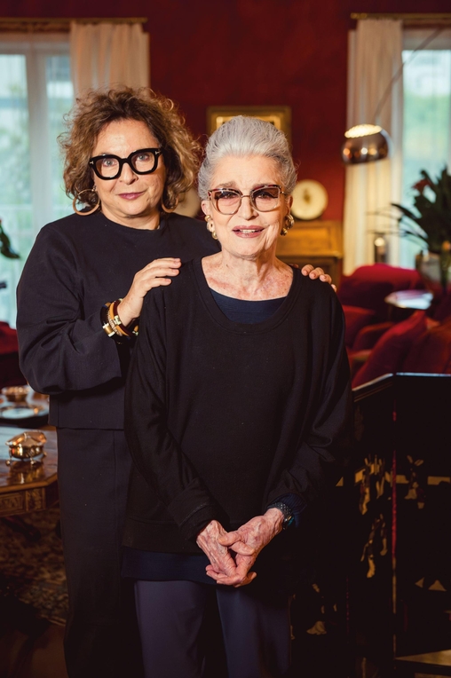Costanza Pascolato e Joyce Pascowitch, para a revista Velvet