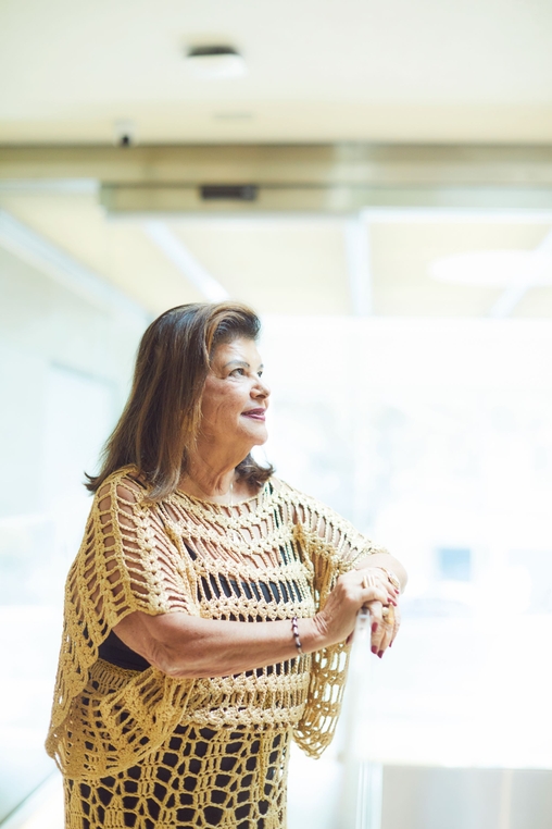 Empresária Luiza Trajano, em entrevista para a Velvet