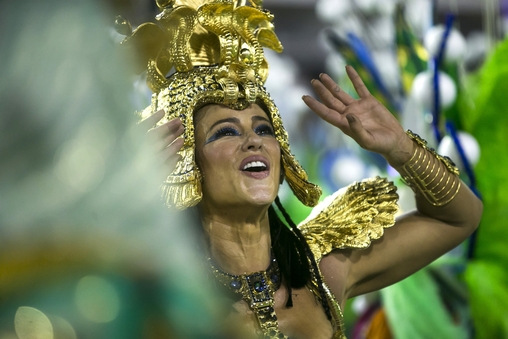 Paolla Oliveira tornou-se uma um ícone do carnaval