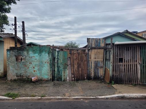 Bairro Mathias Velho, em Canoas, no Rio Grande do Sul, um anos após as enchentes