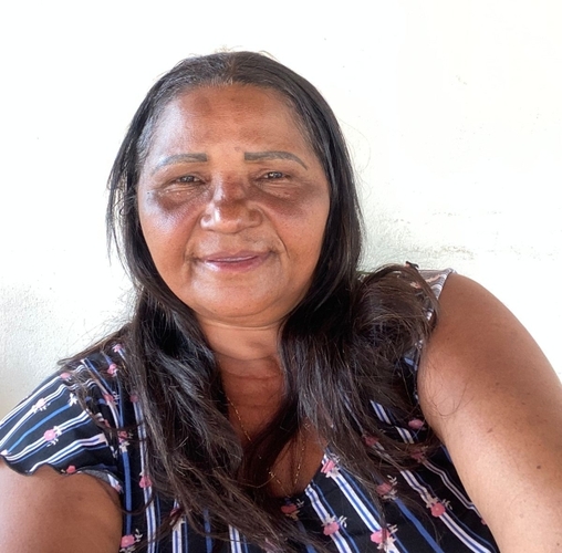 Josilene de Sena, de 55 anos, é professora e moradora do Quilombo Morro São João