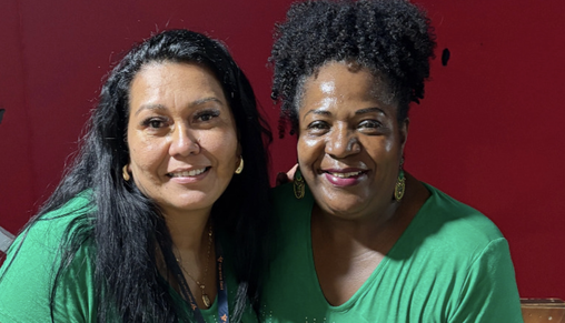 Sandra e Rosemi contam que Solange &eacute; chorona e tamb&eacute;m &eacute; brava, mas que n&atilde;o deixa ningu&eacute;m desassistido